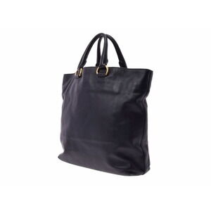 Prada Black Bag Shopping Leather Vitello Tote Daino